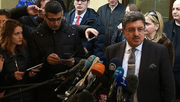 Yüksek Müzakere Komitesi (HCN) Sözcüsü Salim el Muslat - Sputnik Türkiye