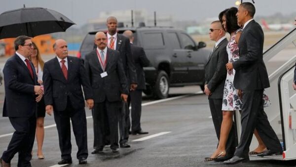 ABD Başkanı Barack Obama Küba'da - Sputnik Türkiye