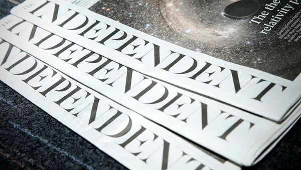 İngiliz The Independent gazetesi, yayılı basın hayatına son verdi - Sputnik Türkiye