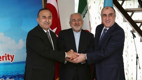 Türkiye, İran ve Azerbaycan'dan üçlü toplantı - Sputnik Türkiye