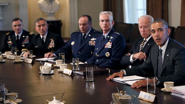 ABD Başkanı Barack Obama- ABD Başkan Yardımcısı Joe Biden - Sputnik Türkiye