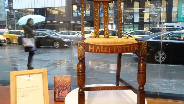 Harry Potter'ın yazıldığı sandalye - Sputnik Türkiye