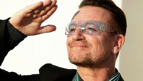 U2'nun solisti Bono - Sputnik Türkiye