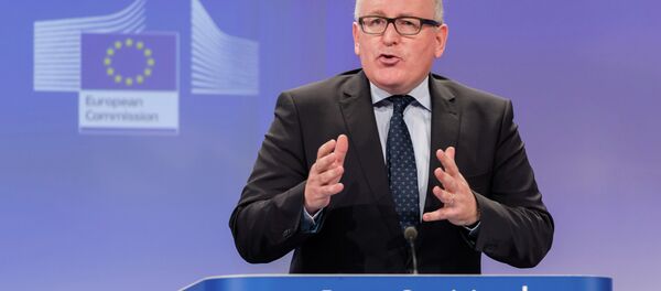 Avrupa Komisyonu Başkan Yardımcısı Frans Timmermans - Sputnik Türkiye