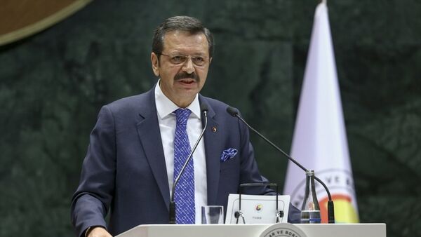 Türkiye Odalar ve Borsalar Birliği (TOBB) Başkanı Rifat Hisarcıklıoğlu. - Sputnik Türkiye