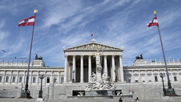 Viyana'daki Avusturya Parlamentosu - Sputnik Türkiye