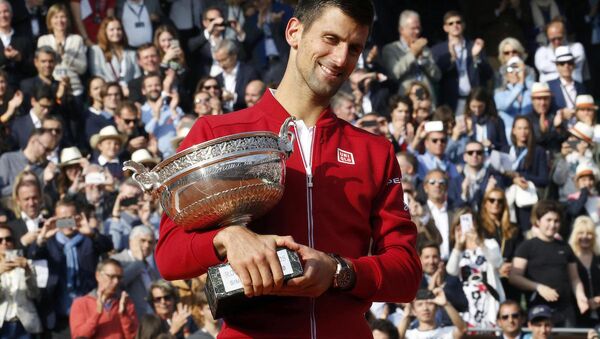 Fransa Açık’ta (Roland Garros) şampiyonluk, Sırp tenisçi Novak Djokovic’in oldu. - Sputnik Türkiye