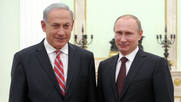 Rusya Devlet Başkanı Vladimir Putin ve İsrail Başbakanı Benyamin Netanyahu. - Sputnik Türkiye