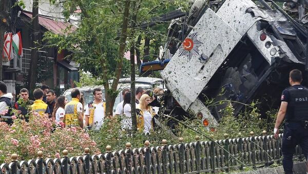 İstanbul Vezneciler'de terör saldırısı. - Sputnik Türkiye