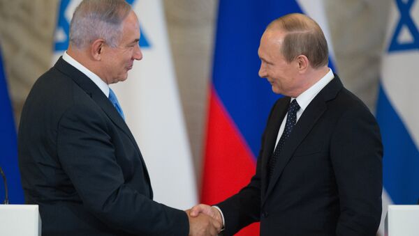 Rusya Devlet Başkanı Vladimir Putin- İsrail Başbakanı Benyamin Netanyahu - Sputnik Türkiye