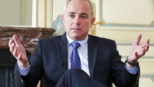 İsrail Enerji Bakanı Yuval Steinitz - Sputnik Türkiye