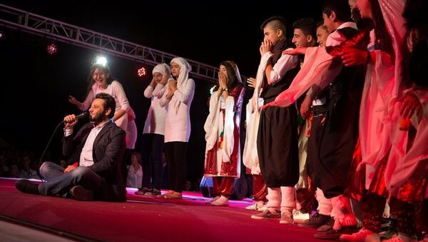 Irak'ta 'Yetenek Sizsiniz Mülteciler' yarışması - Sputnik Türkiye