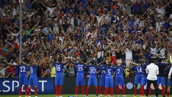 Fransa, EURO 2016'da finale yükseldi. - Sputnik Türkiye