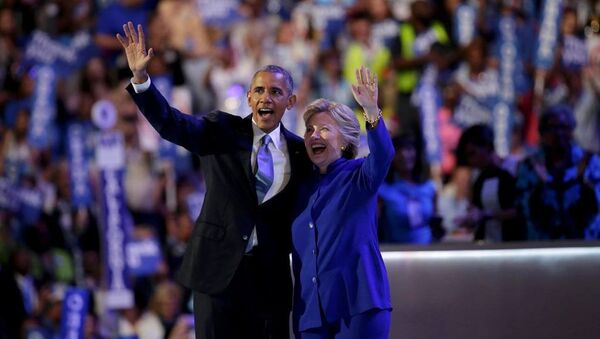 Hillary Clinton -  Barack Obama - Sputnik Türkiye