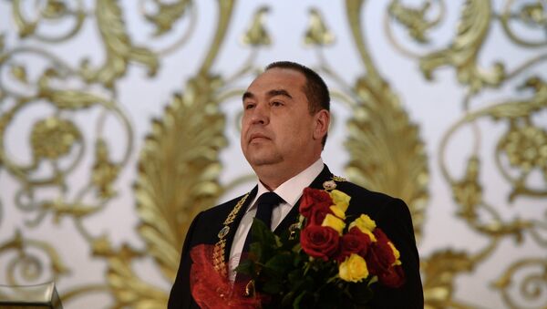 Igor Plotnitsky inaugurated official Head of Luhansk People's Republic - Sputnik Türkiye