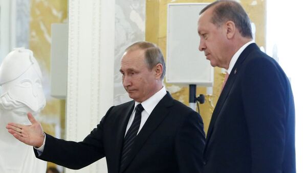 Erdoğan - Putin - Sputnik Türkiye