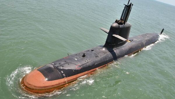 Scorpene denizaltı modeli - Sputnik Türkiye