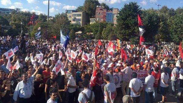 İstanbul Kartal’da darbe karşıtı miting - Sputnik Türkiye
