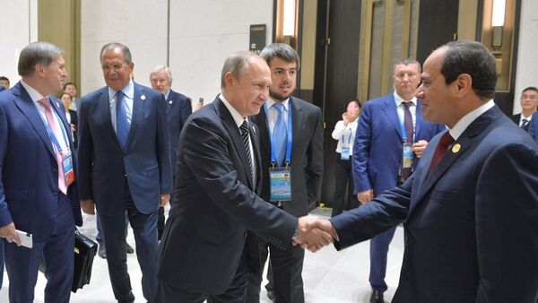 Putin ve Sisi, G20 Zirvesi'nde bir araya geldi - Sputnik Türkiye