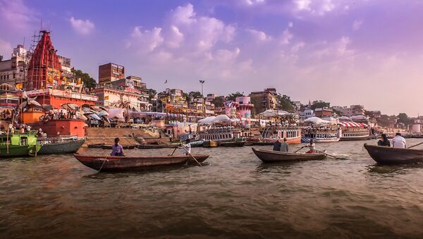 Ganga River, Varanasi, India - Sputnik Türkiye