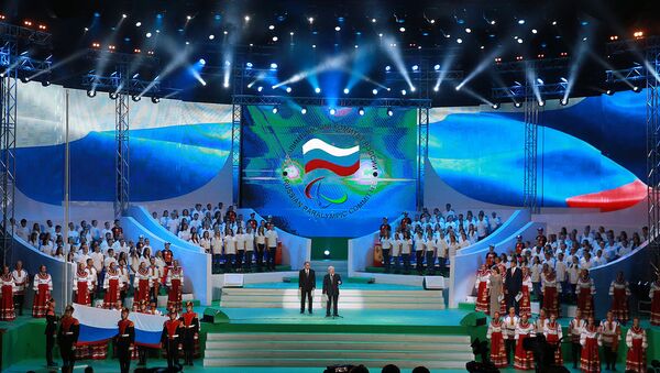 Rusya Paralimpik Oyunları görkemli bir törenle açıldı - Sputnik Türkiye