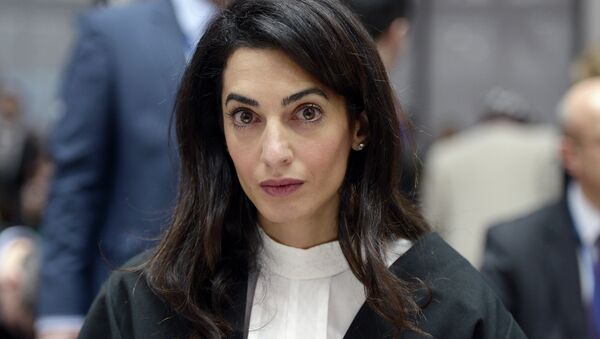 Lawyer representing Armenia, Amal Clooney - Sputnik Türkiye
