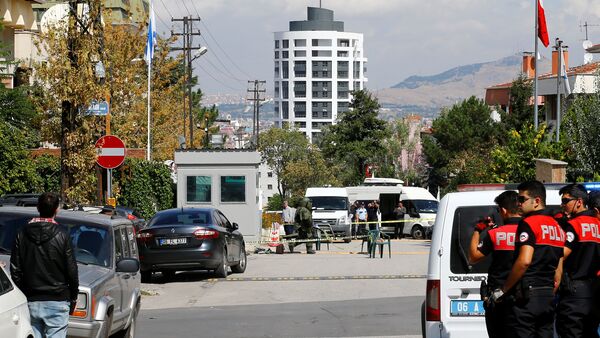 İsrail'in Ankara Büyükelçiliği'ne saldırı girişimi - Sputnik Türkiye