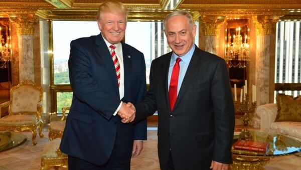 Binyamin Netanyahu ve Donald Trump - Sputnik Türkiye
