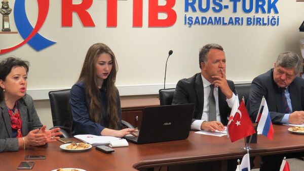 Rus-Türk İşadamları Birliği (RTİB) Moskova ofisinde  toplantısı - Sputnik Türkiye