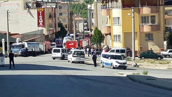 Hücre evi basılınca 'canlı bomba' kendini patlattı - Gaziantep - Sputnik Türkiye