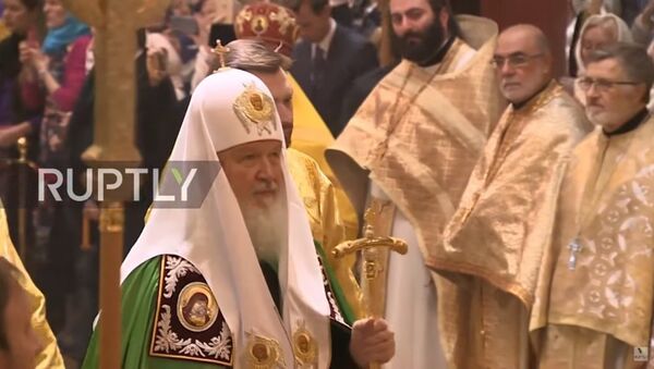 Rusya Ortodoks Kilisesi Patriği Kirill - VİDEO - Sputnik Türkiye
