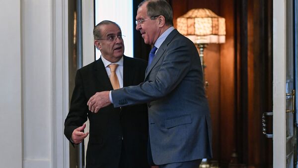 Kıbrıs Dışişleri Bakanı Yannis Kasulidis- Rusya Dışişleri Bakanı Sergey Lavrov - Sputnik Türkiye