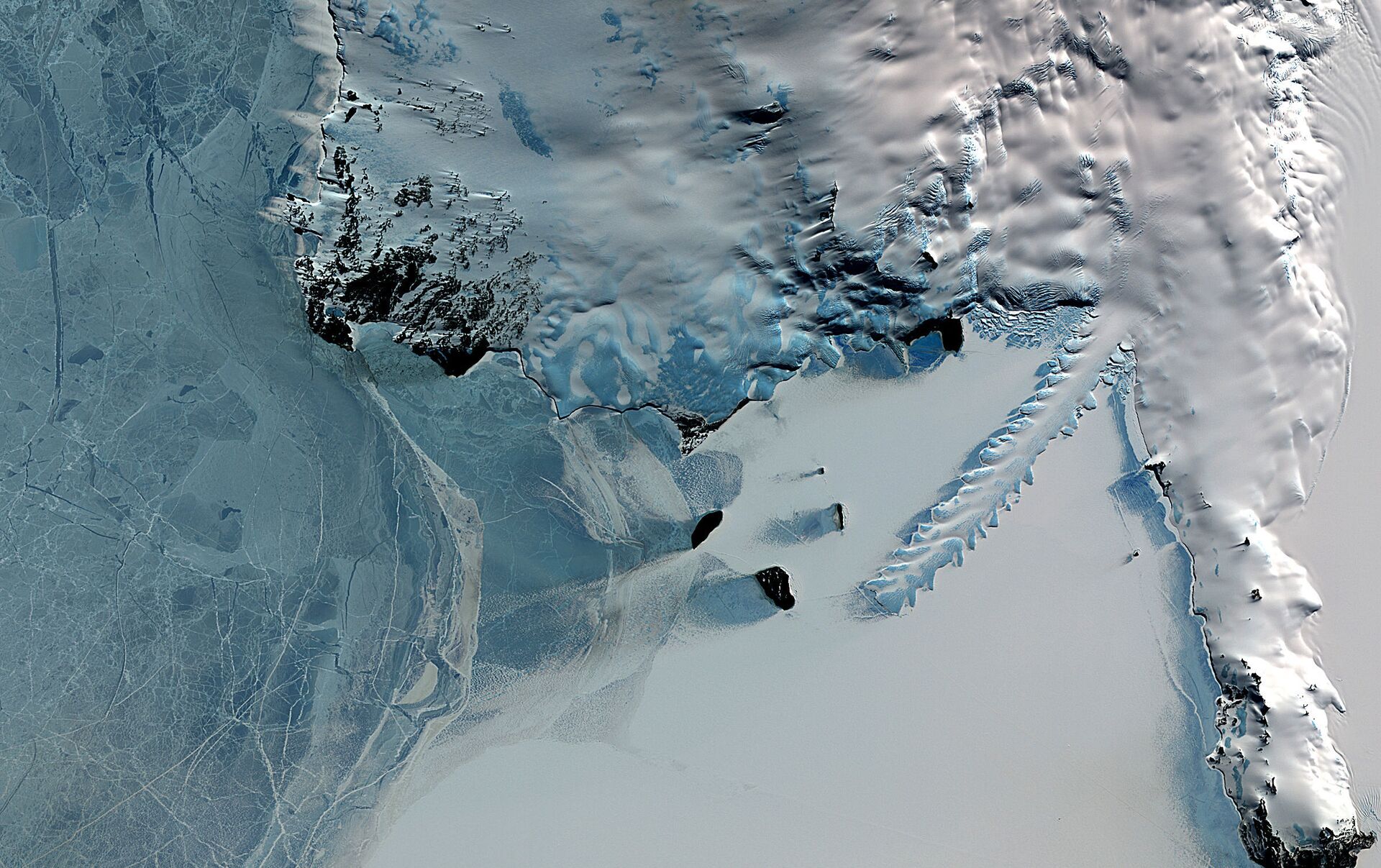 Снимки НАСА Антарктида