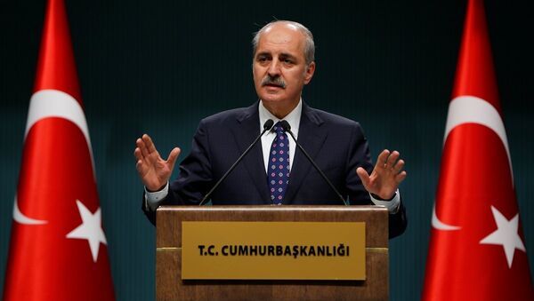 Başbakan Yardımcısı ve Hükümet Sözcüsü Numan Kurtulmuş - Sputnik Türkiye
