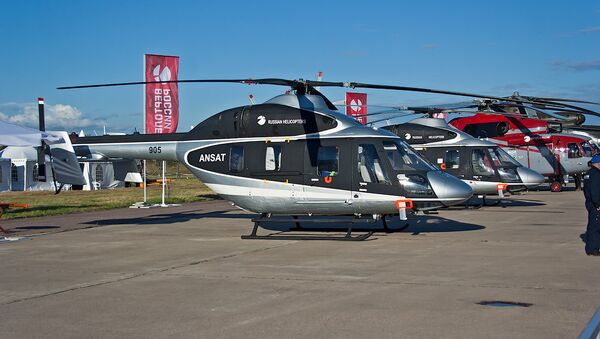 Ansat multipurpose utility helicopters - Sputnik Türkiye