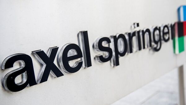 Axel Springer - Sputnik Türkiye