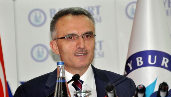 Maliye Bakanı Naci Ağbal, Bayburt Üniversitesi'nin akademik yıl açılış töreninde konuştu - Sputnik Türkiye