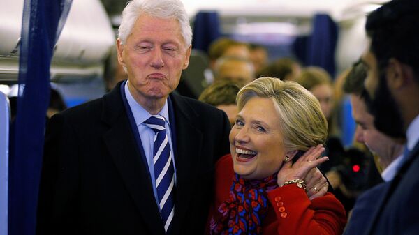 Hillary Clinton - Bill Clinton - Sputnik Türkiye