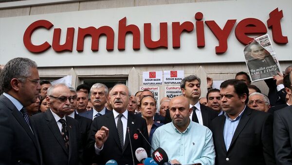 CHP Genel Başkanı Kemal Kılıçdaroğlu'nun Cumhuriyet ziyareti - Sputnik Türkiye