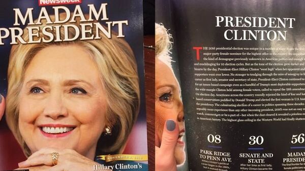 Newsweek'ten 'Madam President' kapağı - Sputnik Türkiye