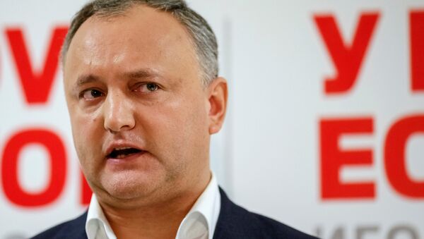 Moldova Devlet Başkanı İgor Dodon - Sputnik Türkiye