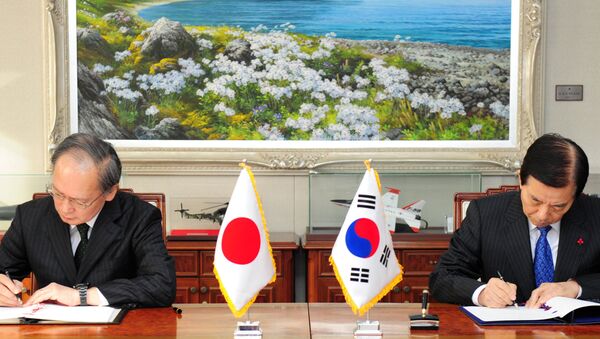 Güney Kore ile Japonya arasında askeri istihbarat paylaşımı anlaşması imzalandı. - Sputnik Türkiye