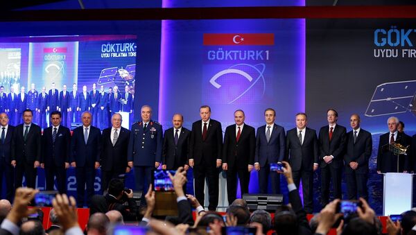 Göktürk-1 uydusunun fırlatılma töreni - Sputnik Türkiye