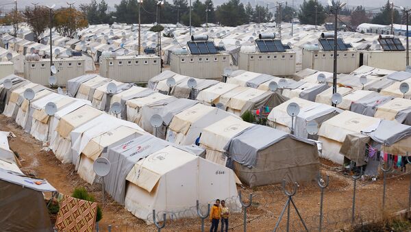 Gaziantep'teki Nizip sığınmacı kampı / Suriyeli sığınmacılar - Sputnik Türkiye