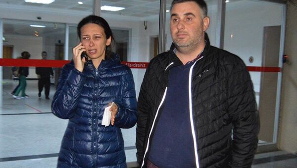 Manisa’nın Turgutlu ilçesinde 4 aylık hamile Ebru Tireli (32), parkta spor yaptığı sırada kimliği belirsiz bir erkeğin saldırısına uğradı. - Sputnik Türkiye