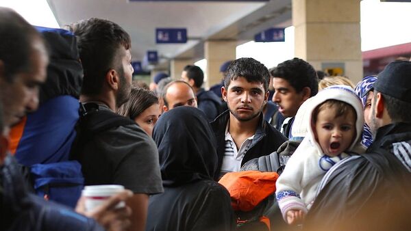Avrupa'daki sığınmacılar - Sputnik Türkiye