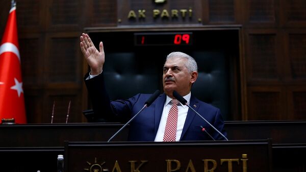 AK Parti Genel Başkanı ve Başbakan Binali Yıldırım - Sputnik Türkiye