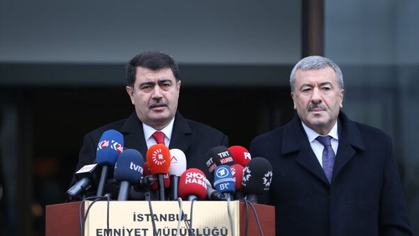 İstanbul Valisi Vasip Şahin ve İstanbul Emniyet Müdürü Mustafa Çalışkan - Sputnik Türkiye