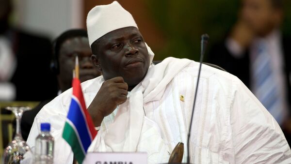 Gambiya Devlet Başkanı Yahya Jammeh - Sputnik Türkiye