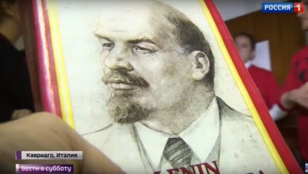 İtalya’da Lenin sevgisi - Sputnik Türkiye